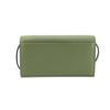 Tory Burch Miller 19 Solid Minimalist Buckle Closure Pebble Leather Wallet Shoulder Crossbody Bag Women Bags Palm-Leaf-Green 137145-300