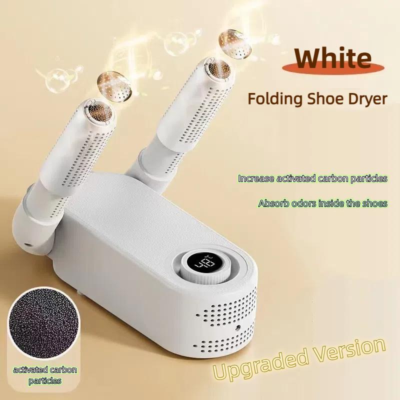 Uus ülestõstetav kokkupandav jalatsikuivati ​​konstantse temperatuuriga kuivati ​​soojendus Deodoriseerimine niiskuse eemaldamise kuivatusjalats