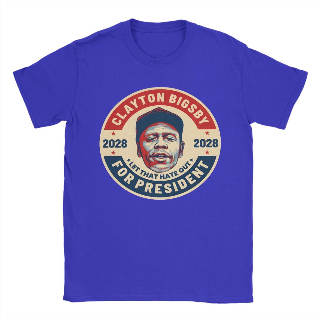 Clayton Bigsby For President 2028  T Shirt Summer T-Shirts Cotton O Neck 4XL 5XL 6XL Tees Short-Sleeved Streetwear Tshirt
