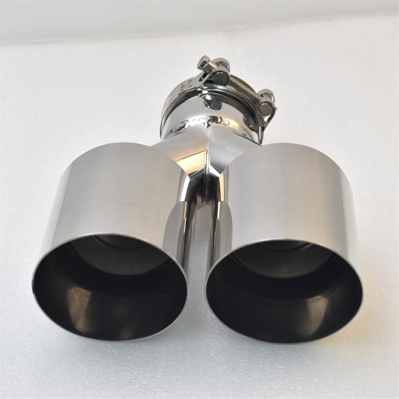 sebring General Motors Stainless Steel Muffler Double Tube Exhaust Tail Pipe Automotive Rear Throat Automotive Parts
