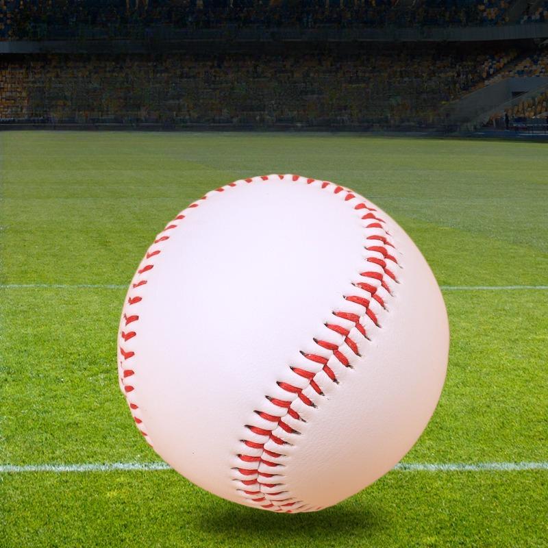 9 Zoll Hartes Trainingsweiches Baseball Hart gefüllter Wurfübungs-Softball Geeignet für Holzschläger-Baseball