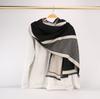 Women's Imitation Cashmere Scarf - Thick, Warm, Dual-Use Shawl for Autumn/Winter 2023 (Korean Style)