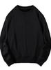Unisex 280g Velvet Thickened Hoodie - Autumn/Winter 2023: Round Neck, Solid Color, Casual Loose Fit