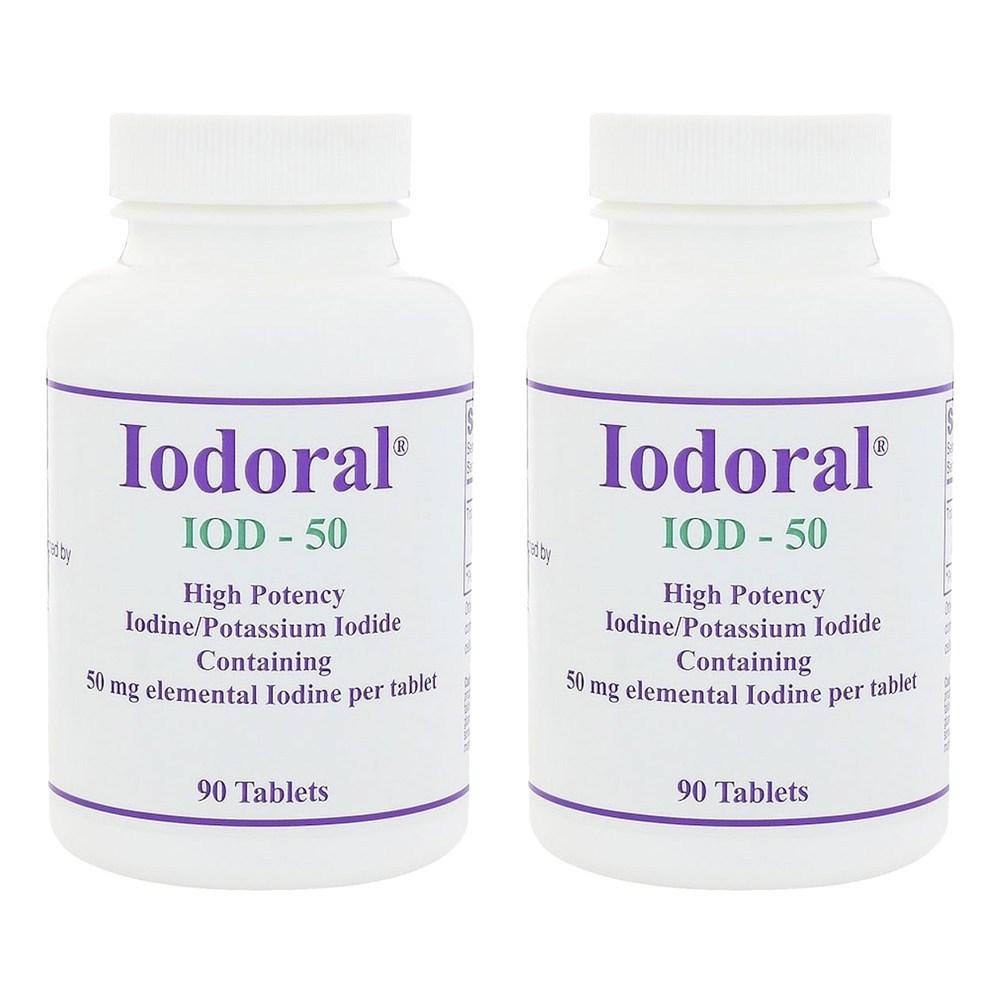 Optimox Iodoral IOD 50 90 Tablets 2 Pcs