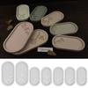 Easy to Use Silicone Mold Creating Decorative Trays Moulds with Unique Elliptical Shape Suitable for Gifting Making