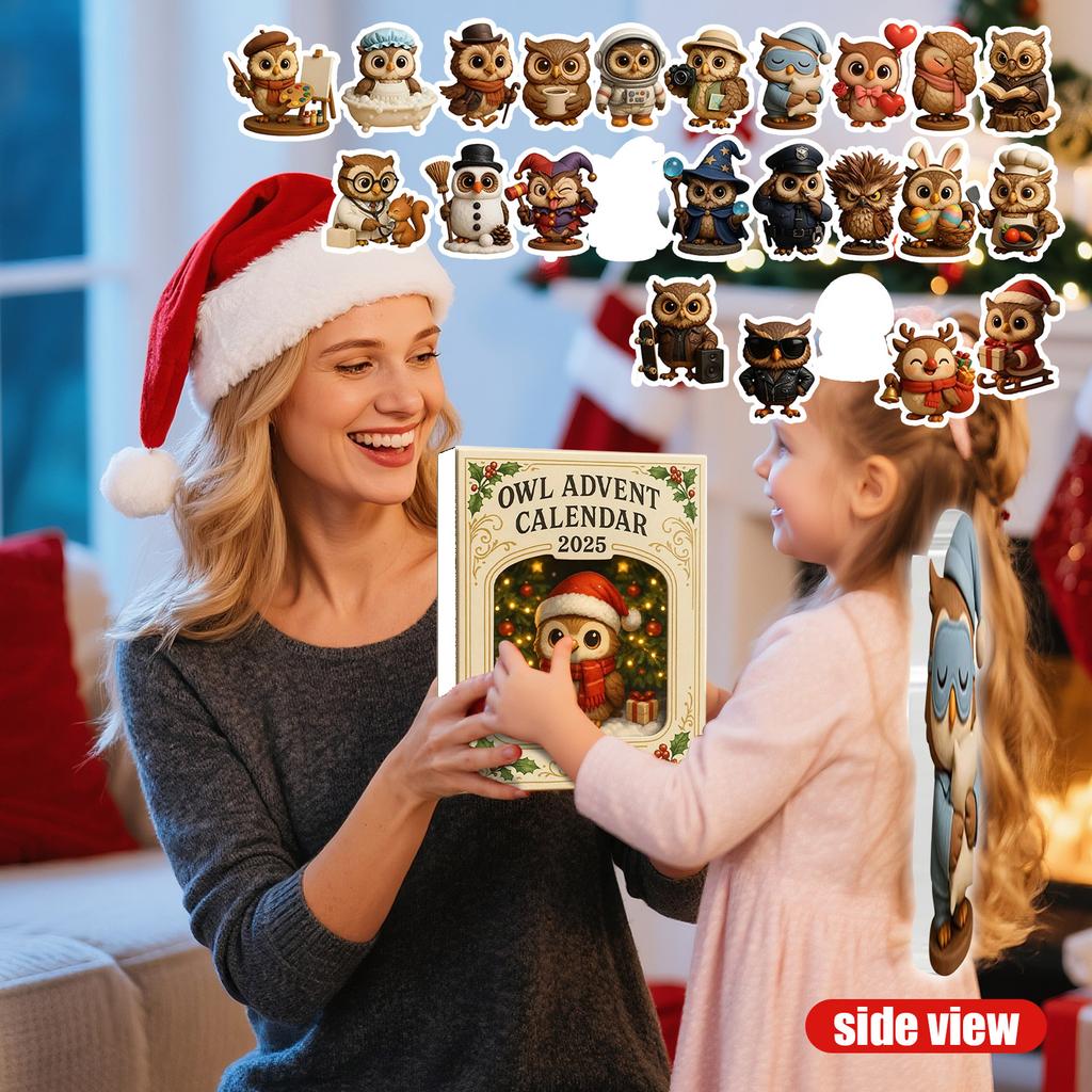 2D Acrylic Pendant Surprise Box, Advent Calendar, Surprise For Friends And Family