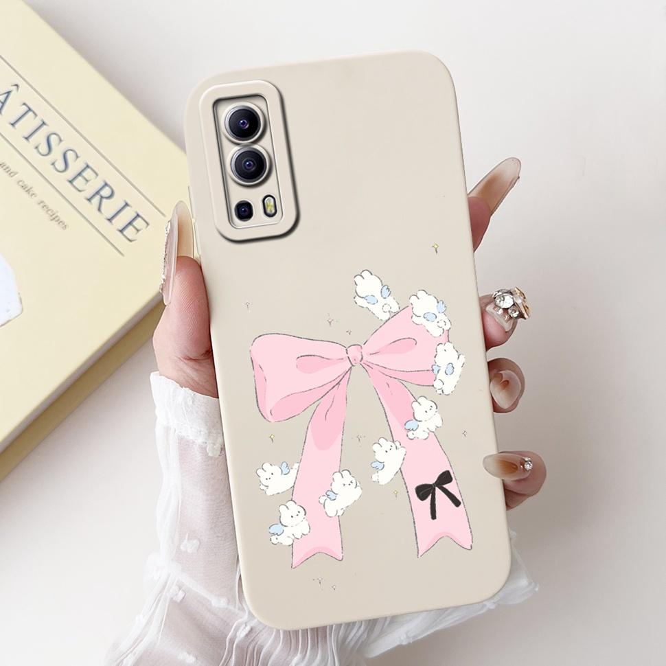 For Vivo Y72 5G Casing V2041 Colorful Flower Cartoon Cover Silicone Soft TPU Phone Case For Vivo Y 72 Y72  5G Coque Fundas Capas