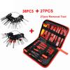 65pcs Hand Tool Set Pry Disassembly Tool Interior Door Clip Panel Trim Dashboard Removal Tool Kit Auto Car Opening Repair Tool