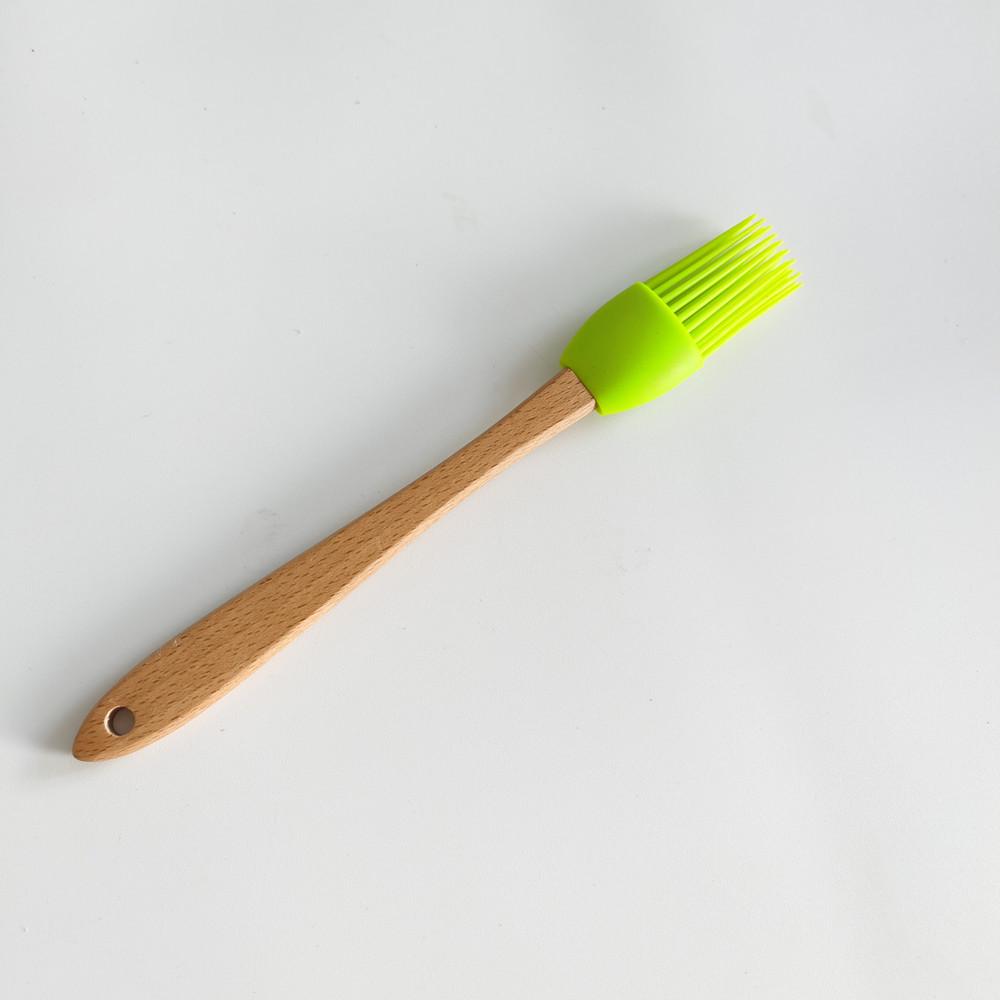 High-Temperature Non-Shedding Silicone Oil Brush for Kitchen, Pancakes, BBQ, and Baking