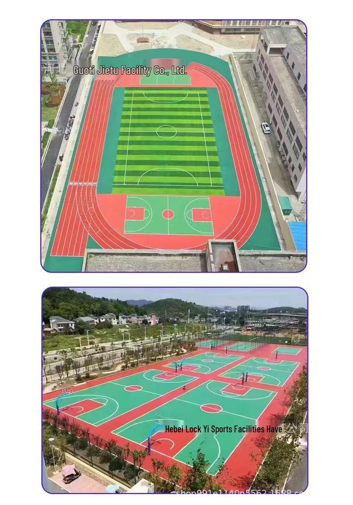 Breathable EPDM Rubber Granules for Mixed-Type Plastic Athletic Track