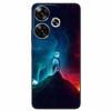 For Xiaomi Redmi 13 Case Animals Painted Black Silicone TPU Soft Bumpers for Redmi 13 4G 5G Redmi13 Phone Cover Protect Capa