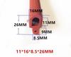 5M Silicone Strip Red Shaped Mushroom Head Sealing Strip High Temperature T-Shaped Silicone Strip for Oven Door Sealing Strip