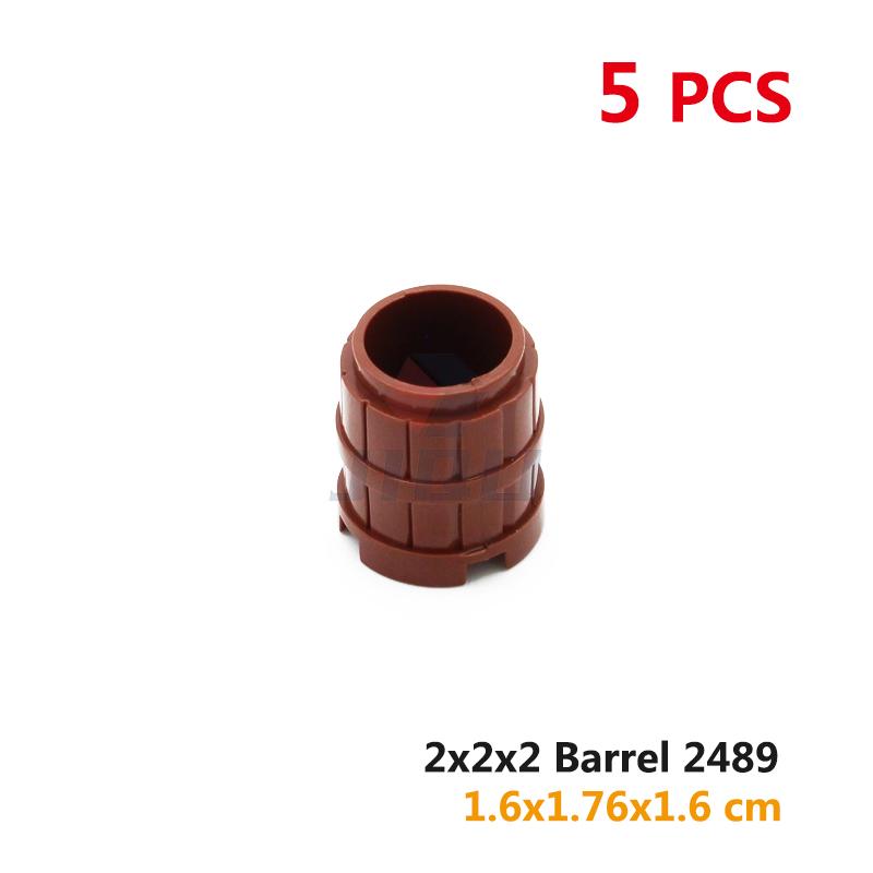 MOC Bricks Toys Accessories Parts City Figure Container Building Blocks Crate Food Barrel Box Treasure Chest 4738 30150 Friends
