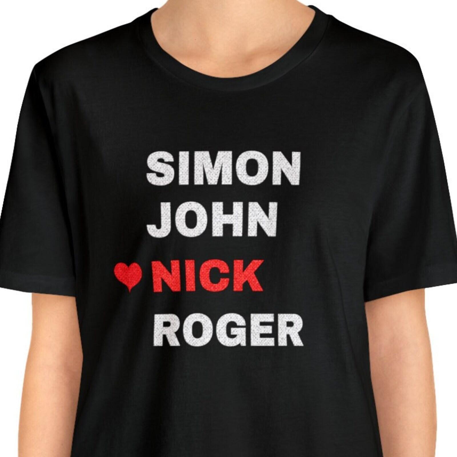 Duran Duran Members Tee NICK T-shirt Tshirt T-shirt Shirt Band Tee Unisex 2026 T M