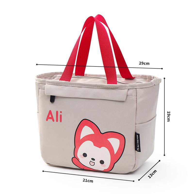 Large Capacity Waterproof Insulated Lunch Bag with Thickened Aluminum Foil