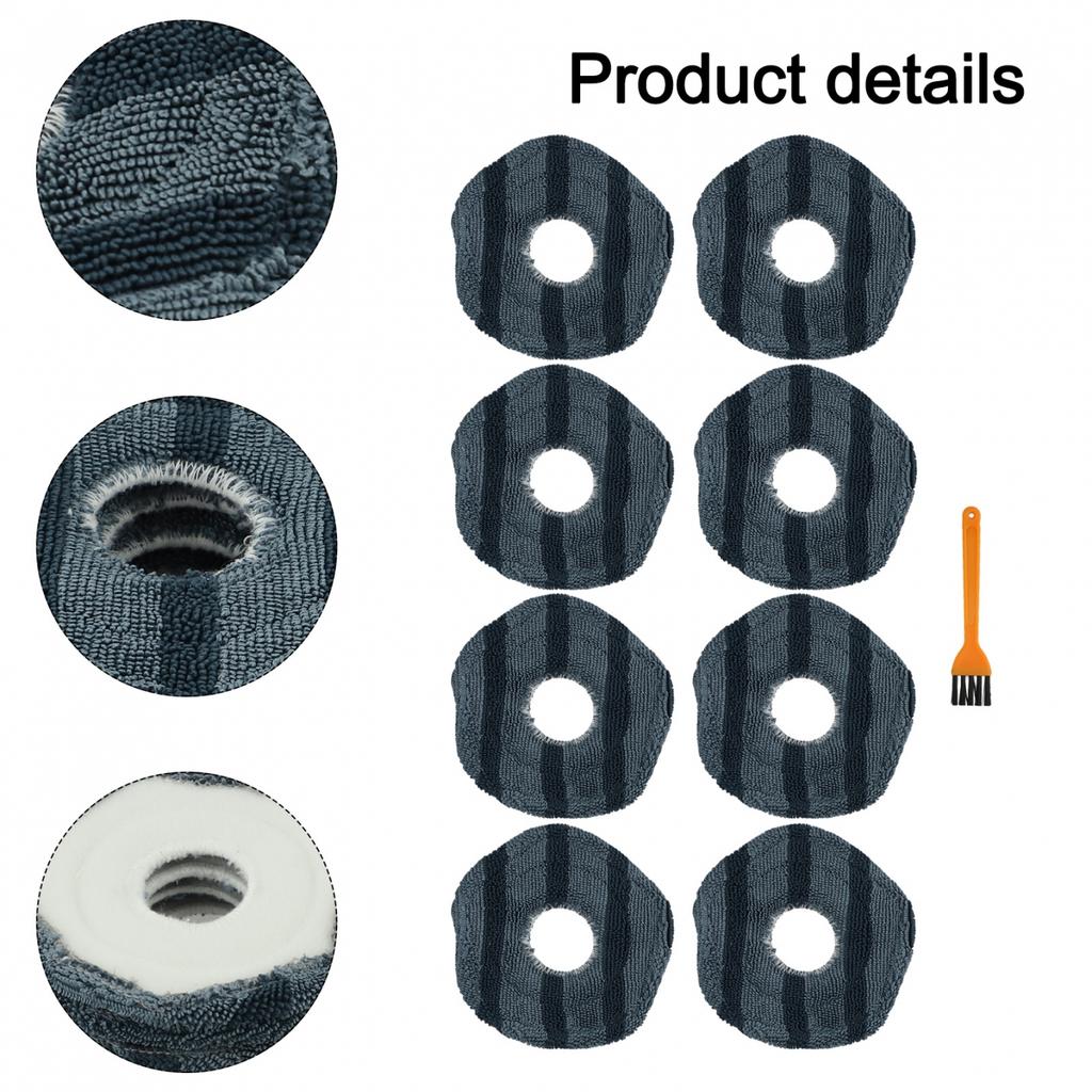 Mop ușor de instalat pentru tampoane pentru eufy X10 Pro pentru aspiratorul robot Omni X9 Pro