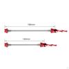 1 Pair Bike Skewers Set 100/135mm Titanium Alloy Universal Front Rear Axle Qr Wheel Hub for Mountain