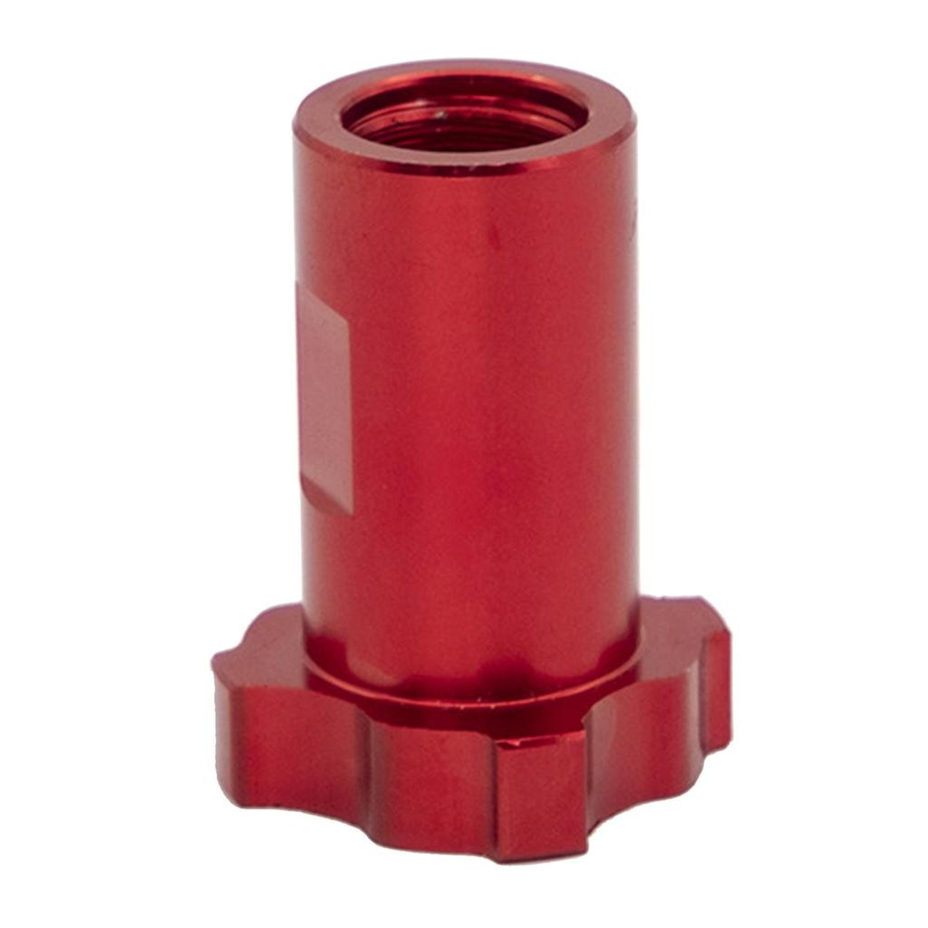 Aluminum Outlet Red Spray Gun Connector Adapter Spray Gun Disposable Pot Adapter