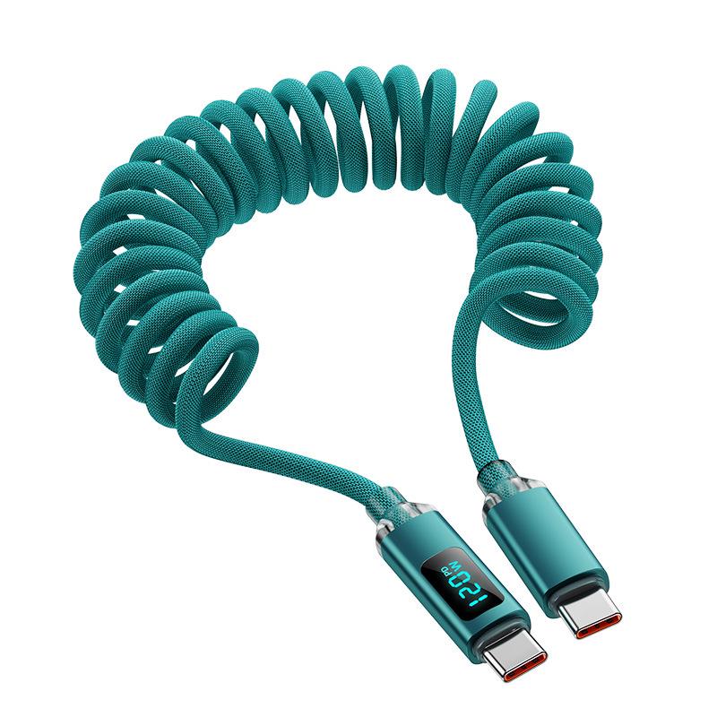 Jingyao 120W Fast Charge Type-C Cable for Apple, Huawei, or MacBook