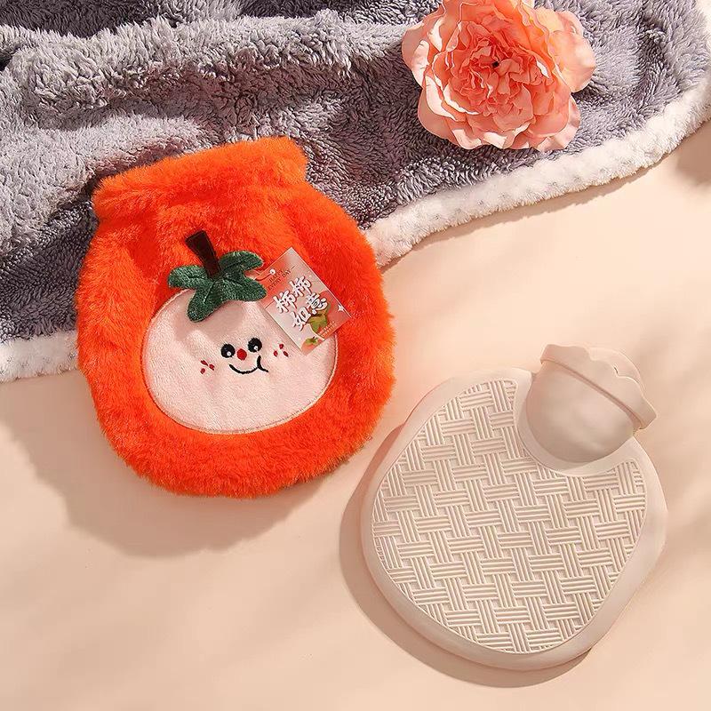 Plush Hot Water Bottle - Cute Hand Warmer Gift for Bridesmaids, Women & Girls, Perfect for Weddings, Christmas & Special Occasions.