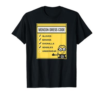 Minion MINIONS RIIETUSKoodiga T-särk