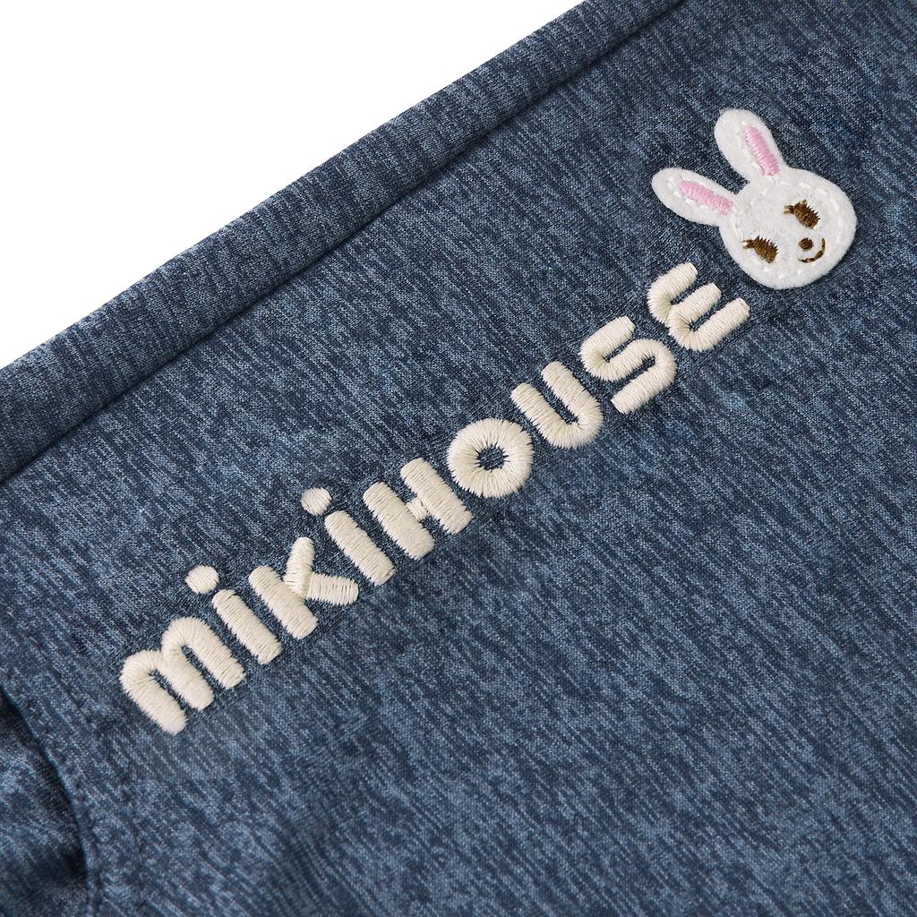 MIKI HOUSE Long Insect for Boys and White Pants, Repellent, Stretch, Girls, Baby, Kids, Children's Clothing, 10-3263-571, 130cm,