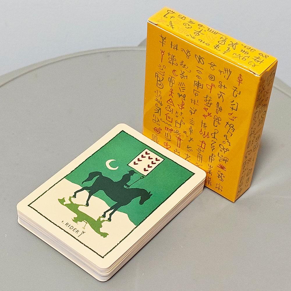 Green Glyphs Lenormand Oracle Deck – 41-Card Divination Set for Beginners & Intuitive Readers 9*6.5cm разноцветный