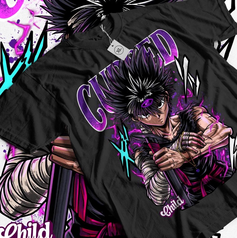 Hiei Yu Yu Hakusho Tshirt Kuwabara Kurama Yusuke Hiel Anime Unisexga Gift Shirt S