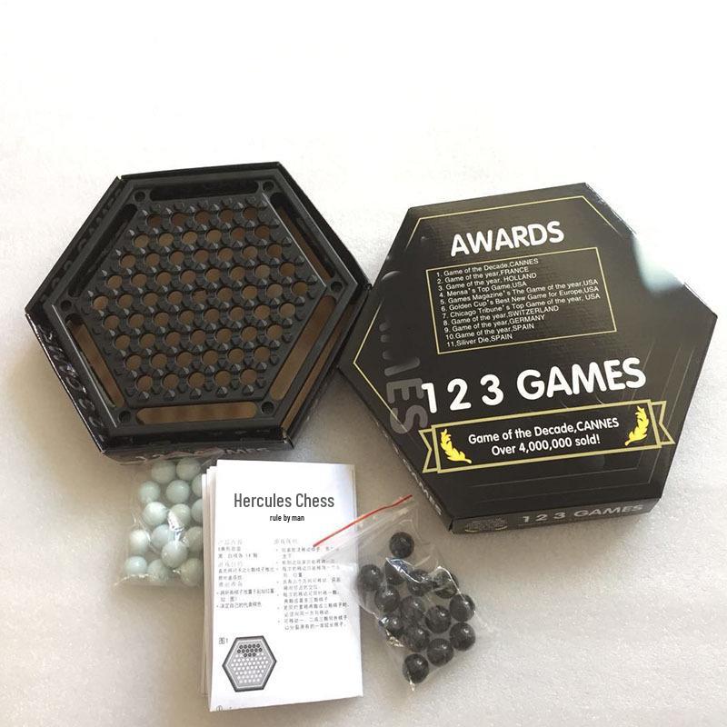 

Детская стратегическая настольная игра «Король Бао»: Простая настольная головоломка для двух игроков 25x25x2 cm