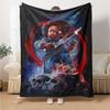 1pc Chucky2 Blanket, Gift, for Men and Women, Soft Blanket, Good for Sofa Bed Couch Travel, Lightweight Flannel Blanket