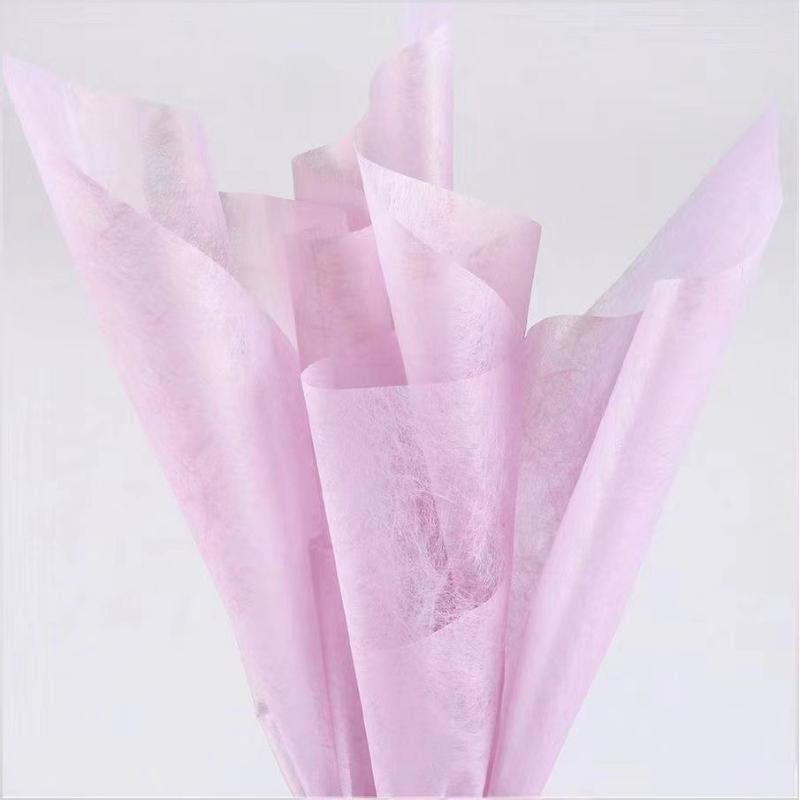 50 Stück/Set Milchbaumwolle Bündel Geschenkpapier Neues Blumenextraktion Milchbaumwollpapier Florales Auskleidungsmaterial Papier