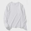 Men's Plus Velvet Warm Long-Sleeve T-Shirt, Crew Neck Base Layer for Autumn and Winter