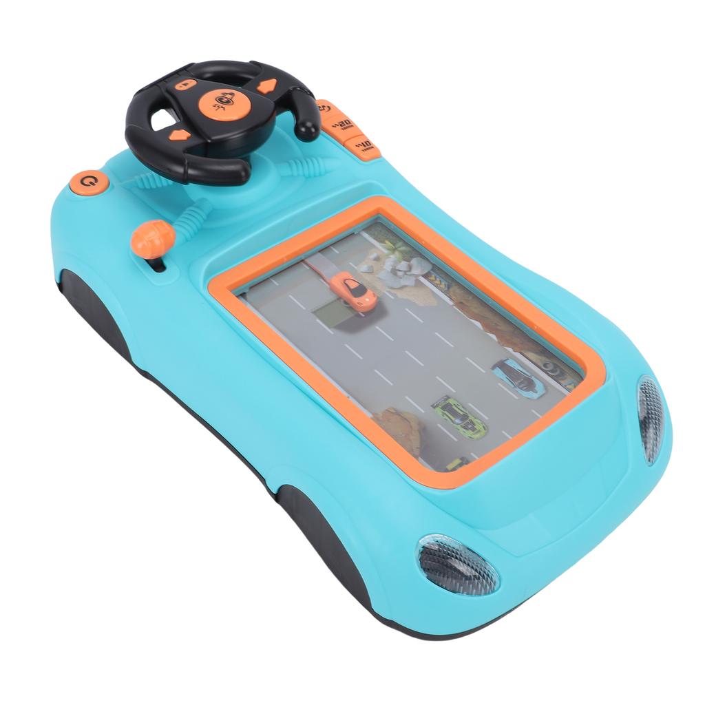 Car Adventure Toy with Steering Wheel Fun Sound Effects Interactive Simulated Driving Racing Car Game