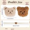 1/2pcs Cartoon Bear Curtain Binding Strap Tie Hanging Buckle Tie Kids Room Curtain Tie Rope Home Decoration