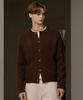 Hyoji Fw Washable Cable Round Crop Knit Cardigan (3 Colors)