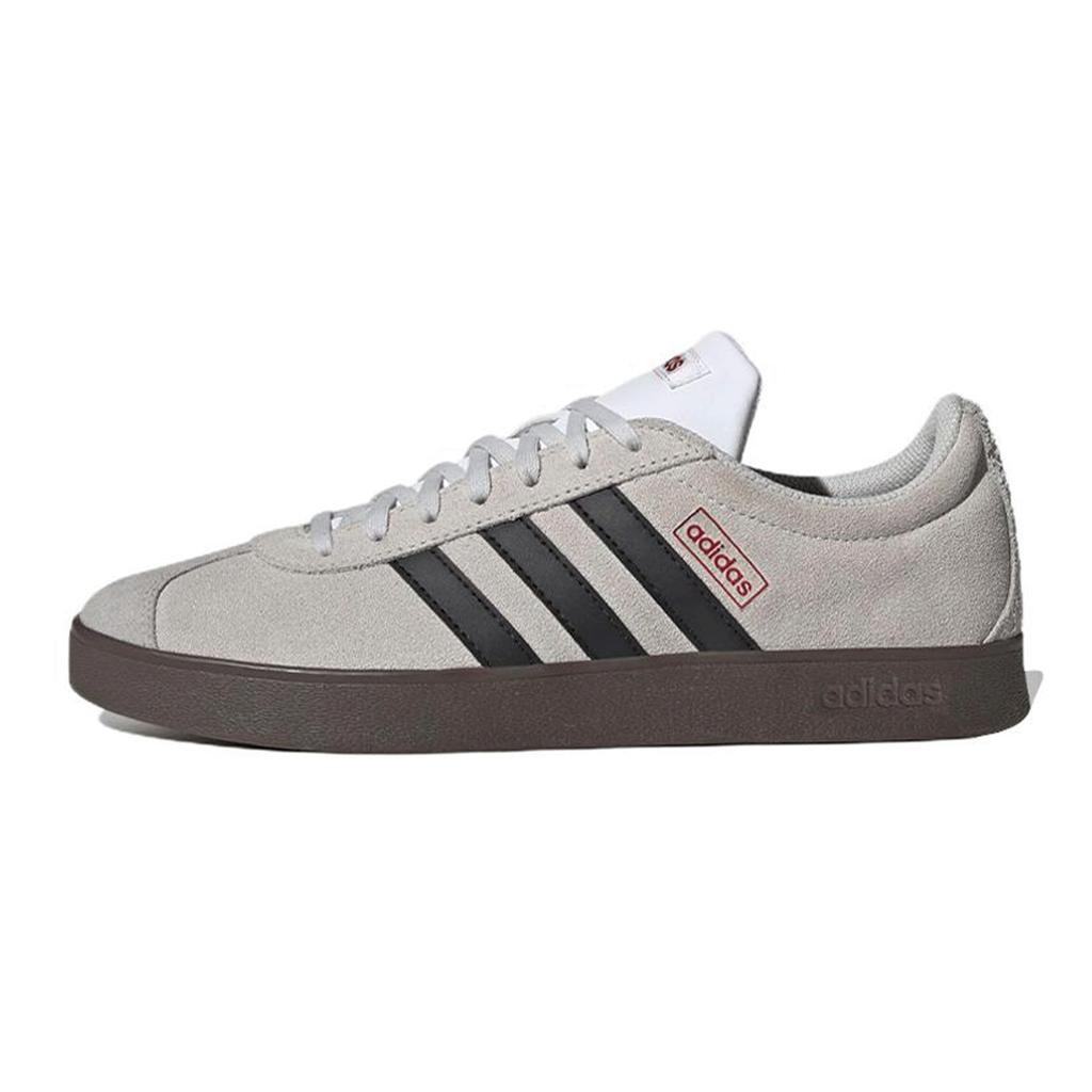 Adidas VL COURT 2.0 Light Blue Xingji Cushioning, Wear Resistant Low top Skateboard Shoes Unisex Blue White HQ1802(Team1661-)