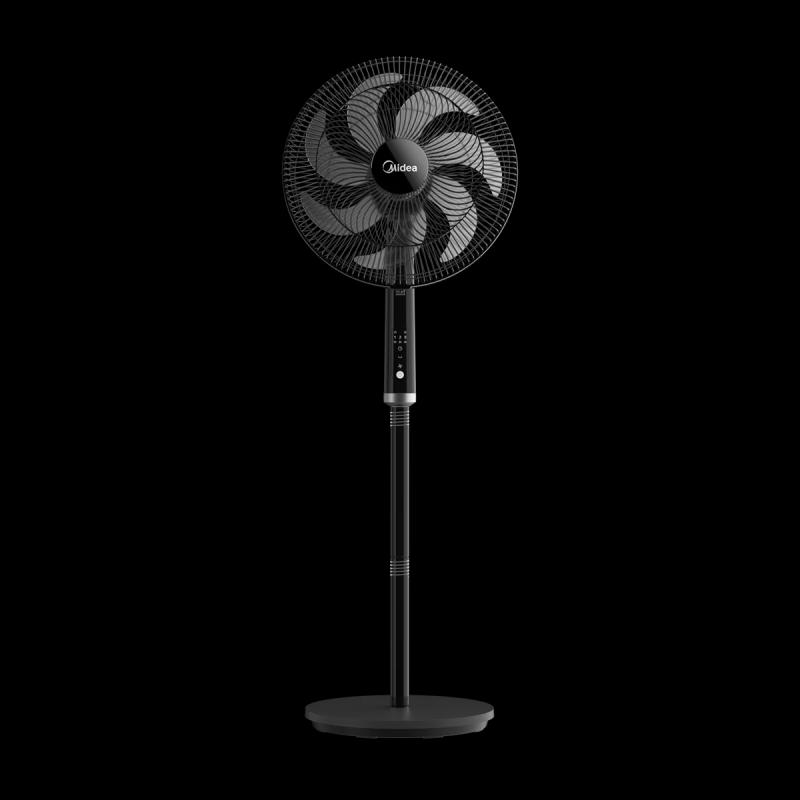 Midea Ventilatore a piantana a 7 pale con telecomando e controllo touch