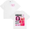 Omar Courtz Primera Musa Graphic T Shirt Men Women Clothing Hip Hop Fashion Tshirt Harajuku Casual Cotton Short Sleeve Tshirts