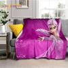29 Style Frozen Elsa Princess Snow Queen Cartoon Girl Soft Throw Blankets,Comfortable Blanket for Beds Sofa Home Bedroom Gifts