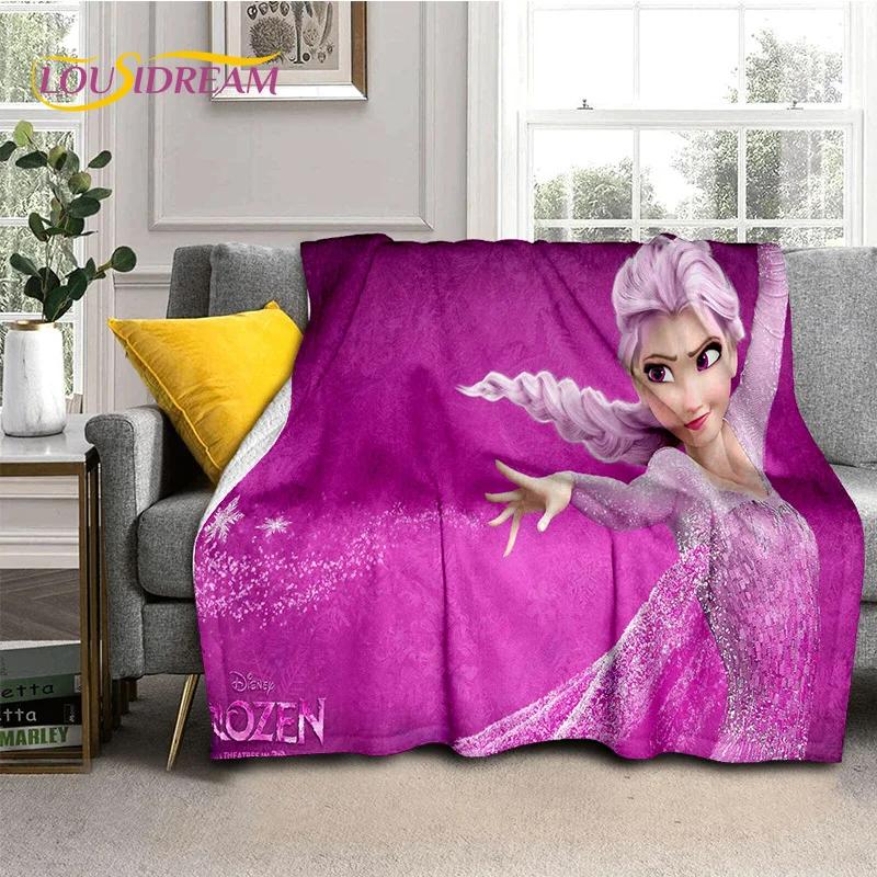 29 Style Frozen Elsa Princess Snow Queen Cartoon Girl Soft Throw Blankets,Comfortable Blanket for Beds Sofa Home Bedroom Gifts