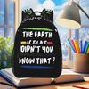 Die Erde ist flach Wusstest du das nicht Rucksack Schüler Jungen Mädchen Schultasche Kinder Schultasche Laptop Umhängetaschen für Männer Frauen