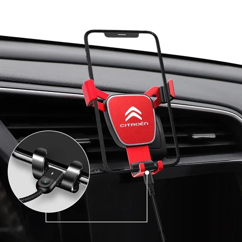 Car Air Vent Phone Holder Mount Clip Mobile Phone Stand for Citroen C2 C3 C4 C5 Saxo C1 Cactus Ds3 Xsara Picasso Aircross C4L PD0