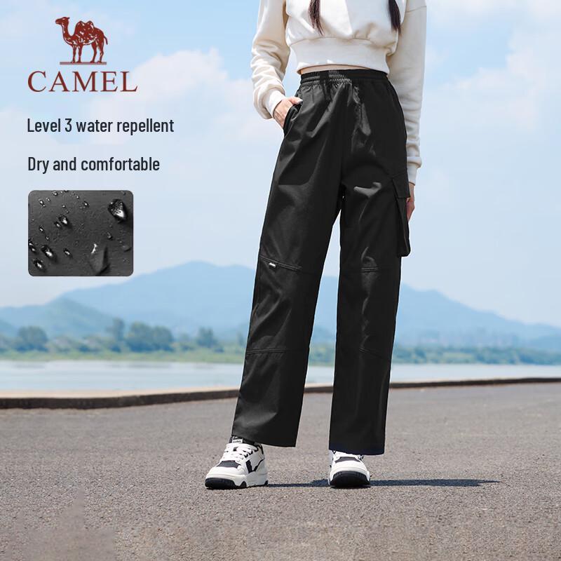 

CAMEL Outdoor Water-Repellent Straight-Leg Cargo Pants XL