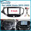 9 Inch Car Frame Fascia Adapter Canbus Box Decoder Android Radio Dash Fitting Panel Kit For Lada Vesta 2015-2023
