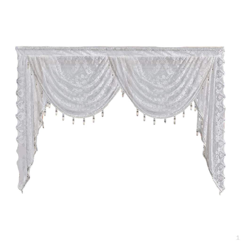 De Vintage Design Romantic Home Decoration Soft Brepwant Swag for Curtains