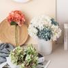 Simulation Hydrangea Beautiful Single Branch Non-withering Artificial Hydrangea Flower Wedding Hand Fake Hydrangea Flower Simulation Hydrangea