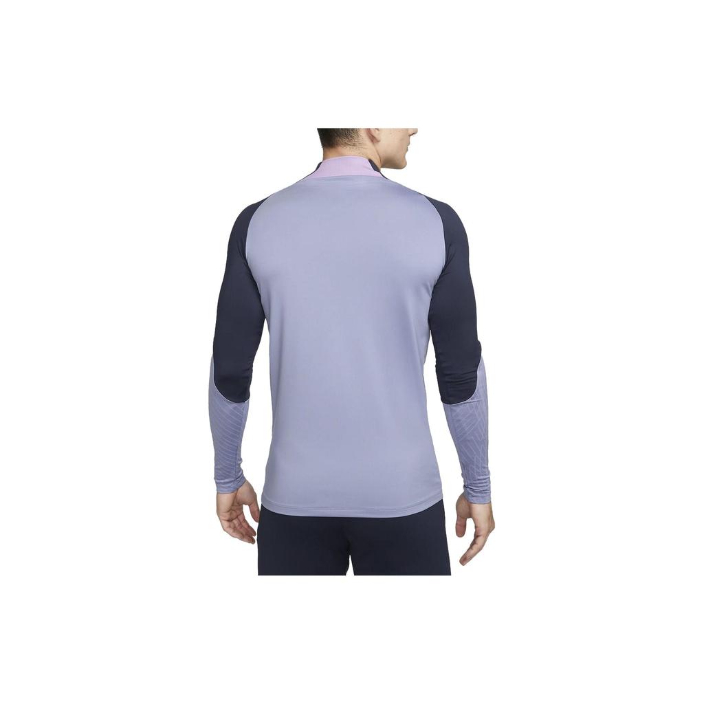 Nike T Shirts Men's Purple Crew Neck Moderate Straight Fit DX3111-524