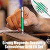 Magnetic Screwdriver Bits Ergonomic Anti-Slip Screwdriver Bits Portable Toolkit Accessories Rustproof Drilling Tool For