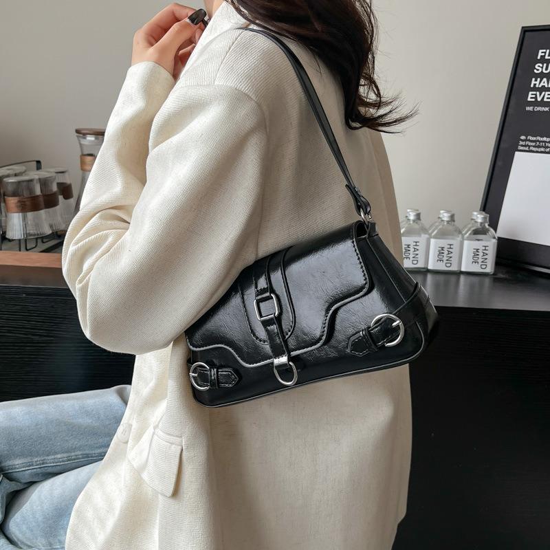 Niche Fashion Underarm Bag Women's New Popular Versatile Shoulder Messenger Bag Commuter Leisure Bag