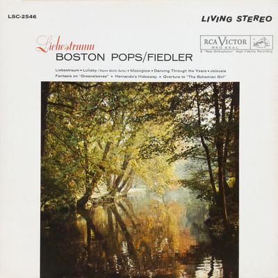 LP Record BOSTON POPS ORCHESTRA / ARTHUR FIED - Liebestraum LSC2546 RCA Victor Red  1961 US Classical Used